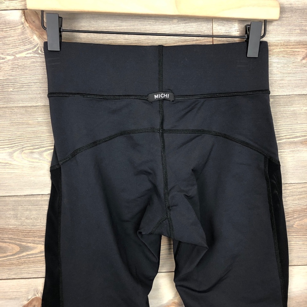 Michi Stardust Leggings Mesh Panel Sides - Picture 5 of 8